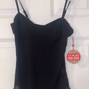 Mesh black bodysuit